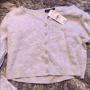 brandy cropped sweater!!